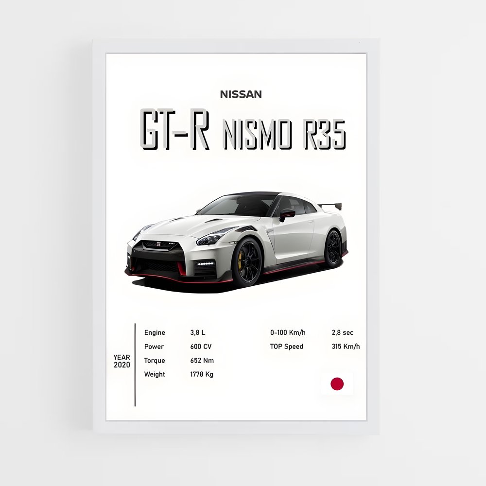 Poster Nismo Racing Passion – affiche Nissan (vue 3)